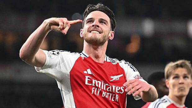 Declan Rices mest herlige frispark i sin tid i Arsenal